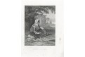 Albánská žena, Lloyd,, oceloryt, (1860)