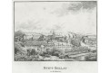 Želiv, mědiryt, (1820)