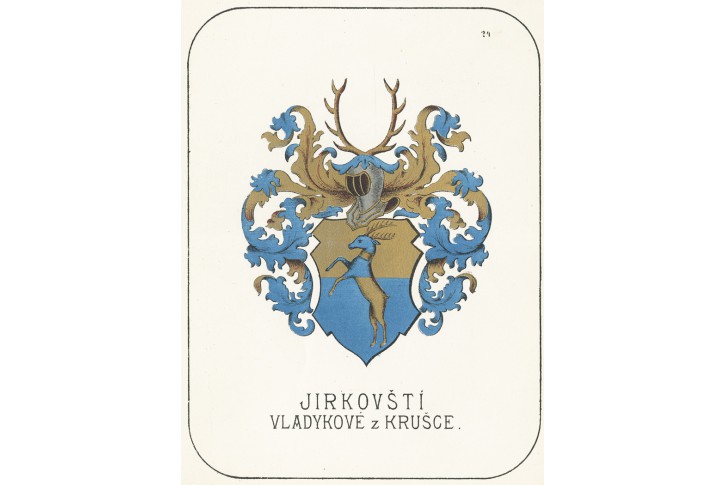 Jirkovští z Krušce, chromolitografie, 1880