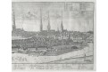 Hamburg, Probst,  mědiryt , 1730