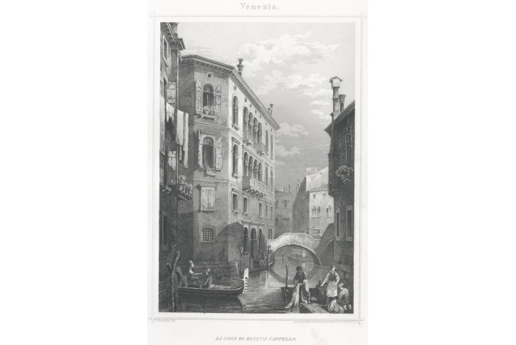 Venezia, Lloyd, oceloryt, 1850