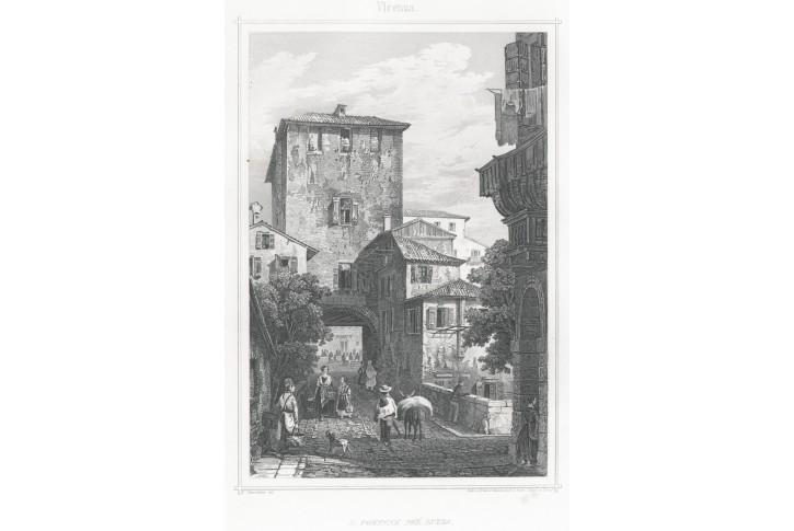 Vicenza,  Lloyd, oceloryt, 1858