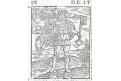 Italie sever, Münster S., dřevořez, 1572