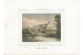 Gross Weckow Wiejkowo, Duncker, litografie, 1862