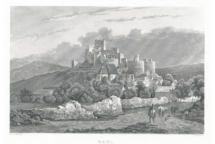 Rabí, Gerle, oceloryt, 1842
