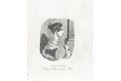Viktorie britská, Medau,  litografie, 1841