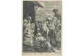 Klanění tří králů, Kessel, mědiryt, 1673