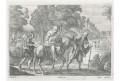 Utěk do Egypta, Kessel, mědiryt, 1673