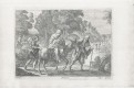 Utěk do Egypta, Kessel, mědiryt, 1673
