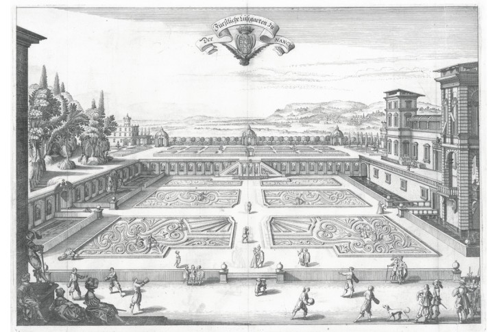 Nancy, Merian,  mědiryt,  1643