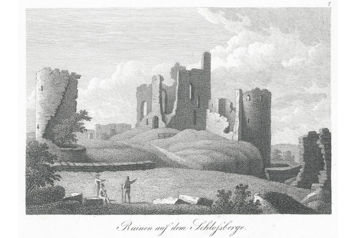 Doubravská Hora Teplice, mědiryt, 1820