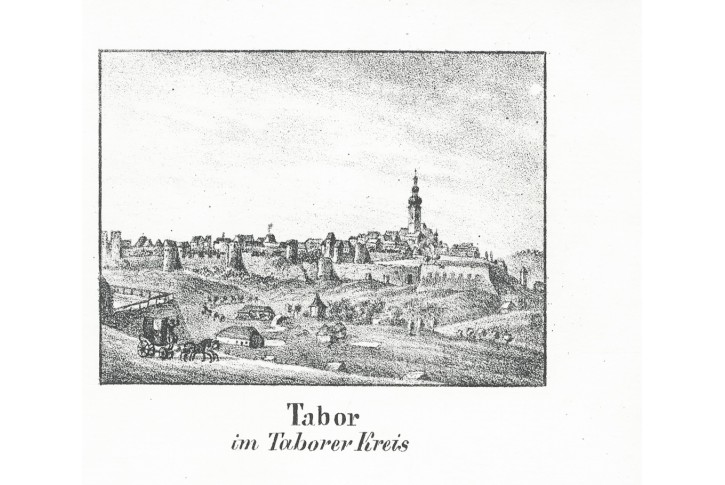 Tábor, Rainold, litografie, 1835