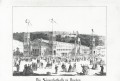 Dresden Sängershalle, litografie, (1840)
