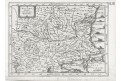 WALACHIA, SERVIA, Janssonius, mědiryt, (1648)
