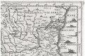 WALACHIA, SERVIA, Janssonius, mědiryt, (1648)