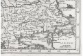 WALACHIA, SERVIA, Janssonius, mědiryt, (1648)