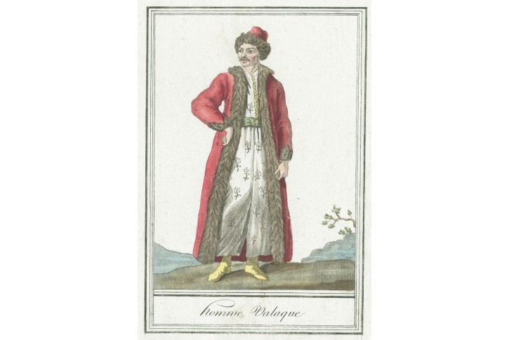 Valaque, Saveur, mezotinta, 1797