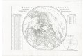 Bonne R., Mappe Monde, mědiryt, 1788