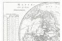 Bonne R., Mappe Monde, mědiryt, 1788