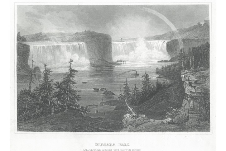 Niagara IV, Meyer, oceloryt, 1850