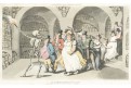  Tanec smrti, Rowlandson, akvatintat, 1815