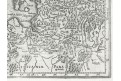 Pomerania, Ortelius miniatur, mědiryt, 1598