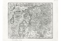 Livonia, Mercator - Hondius, mědiryt, 1609