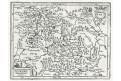 Moscovia, Mercator - Hondius, mědiryt, 1609