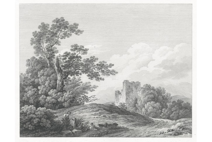krajina strom II., Piringer Benedikt, lept, (1800)