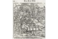 Italie alegorie, Münster S., dřevořez, 1572