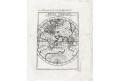 Amcien Continent, Mallet, mědiryt, 1719