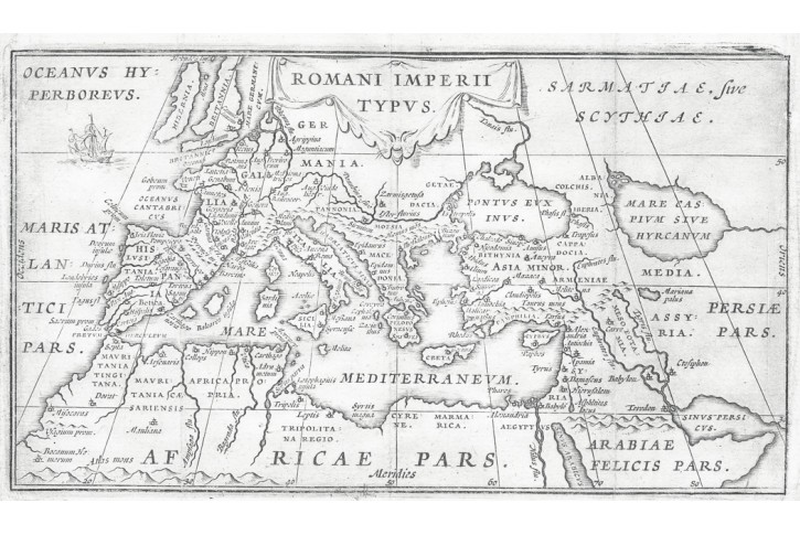 Romani Imperii, Elsevier, mědiryt, 1635
