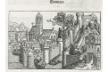 Damiata (Egypt), Schedel, dřevořez 1493