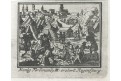 Ferdinad III. dobývá Regensburg, mědiryt, 18 stol.