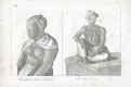 Afrika kroje, mědiryt, (1820)
