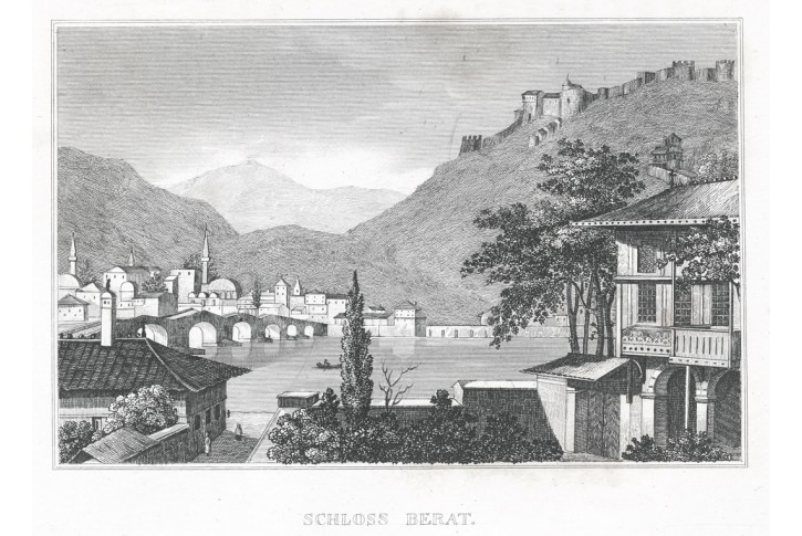 Berat Albanie, Strahlheim, oceloryt, 1834