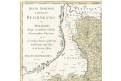 Homann dědic.: Bechyňský kraj, mědiryt, 1773