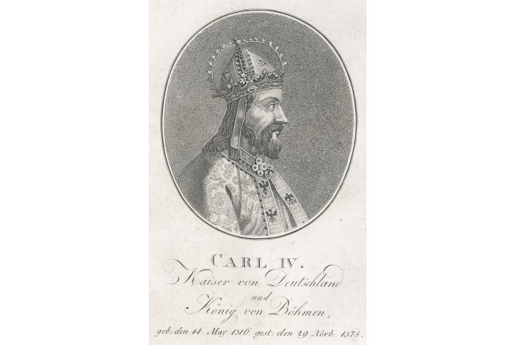 Karel IV., Hyllos, mědiryt, 1819