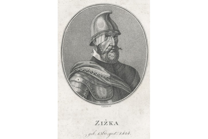 Žižka, Hyllos, mědiryt, 1819