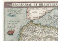 Ortelius A. : Barbaria, mědiryt, 1572