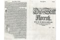 Florenz - Firenzee, Münster, dřevořez, 1574