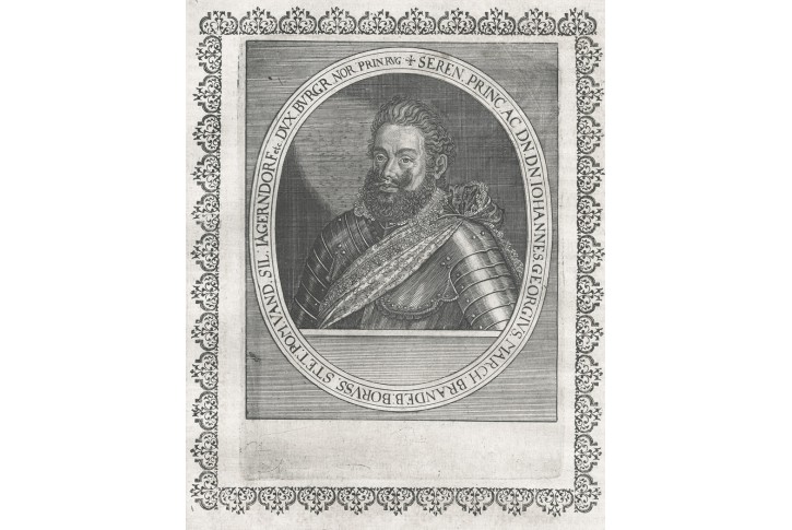 Jan Jiří Krnovský, Merian,  mědiryt 1651