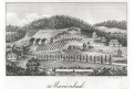 Mariánské Lázně, Gerle, mědiryt, 1823