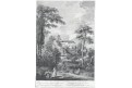V údolí, Berardi Fabio,, mědiryt, 1770