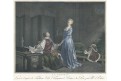 Fragonard - Bloi, Verrou,  kolor. mědiryt, 1792