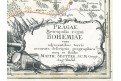 Seutter : Pragae metropolis, kolor. mědiryt, 1740