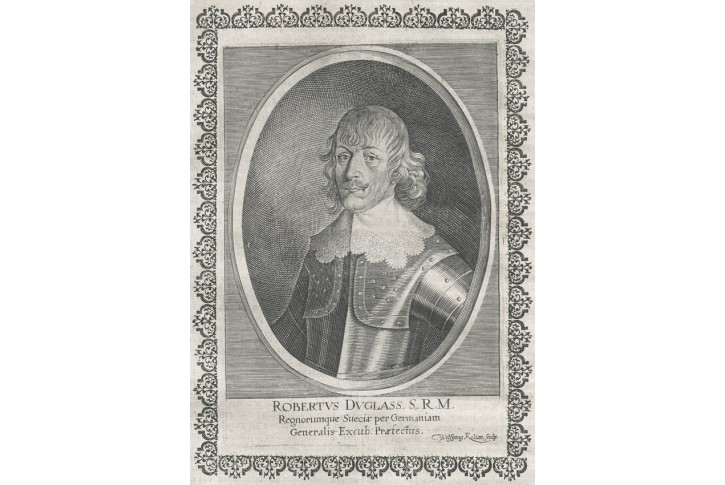 Robert Duglass Merian, mědiryt, (1650)