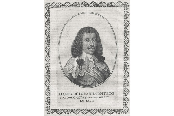 Henry Loraine, Merian, mědiryt, (1650)