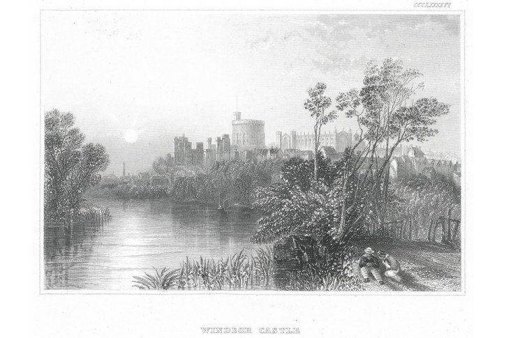 Windsor, Meyer, oceloryt, 1850