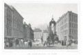 Wien Hohe Markt, Lange, oceloryt, 1840